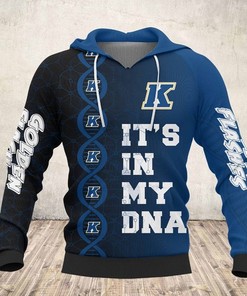 Kent State Golden Flashes Its In Dna All Over Print Hoodie