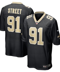 Kentavius Street New Orleans Saints Game Player Jersey - Black