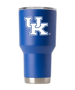 Kentucky Powder Coated Blue Tumbler - Sleek and Modern Design, Great for Everyday Use