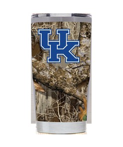 Kentucky Realtree Camo Tumbler - Outdoor-Inspired Design, Ideal for Nature Lovers