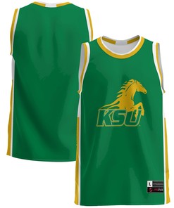 Kentucky State Thorobreds Basketball Jersey - Green Ncaa
