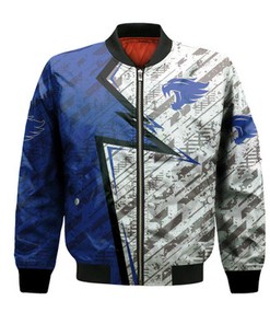Kentucky Wildcats Bomber Abstract Pattern Sport- NCAA