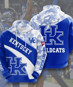 Kentucky Wildcats Custom Sport All Over Print Hoodie 3D 4