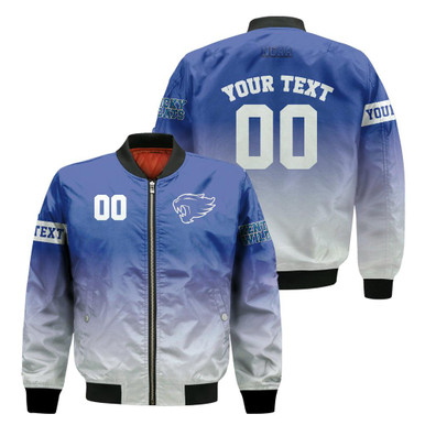 Kentucky Wildcats Fadded Bomber Jacket - NCAA