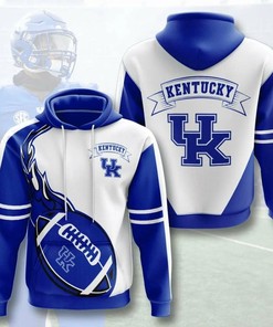 Kentucky Wildcats Fireball Heat 3D Hoodie Kentucky Wildcats Gifts for Men