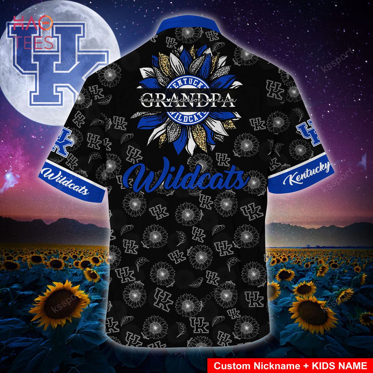 Kentucky Wildcats Hawaiian Shirt Ver 1
