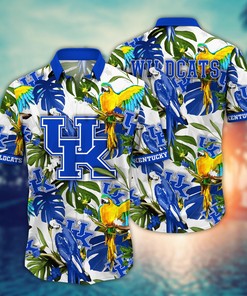 Kentucky Wildcats NCAA Flower Hawaii Shirt For Fans Ver 1