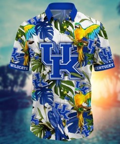 Kentucky Wildcats NCAA Flower Hawaii Shirt For Fans Ver 1