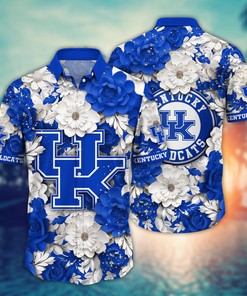Kentucky Wildcats NCAA Flower Hawaii Shirt For Fans Ver 13