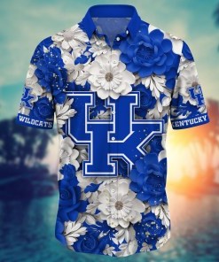Kentucky Wildcats NCAA Flower Hawaii Shirt For Fans Ver 13