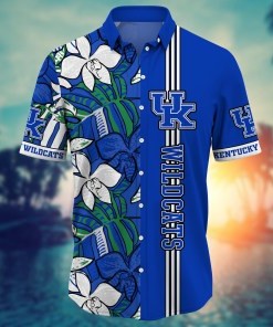 Kentucky Wildcats NCAA Flower Hawaii Shirt For Fans Ver 14