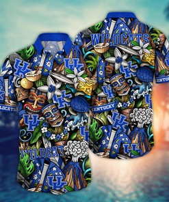 Kentucky Wildcats NCAA Flower Hawaii Shirt For Fans Ver 17