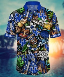 Kentucky Wildcats NCAA Flower Hawaii Shirt For Fans Ver 17