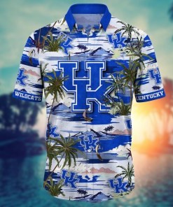 Kentucky Wildcats NCAA Flower Hawaii Shirt For Fans Ver 18