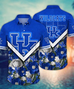 Kentucky Wildcats NCAA Flower Hawaii Shirt For Fans Ver 20