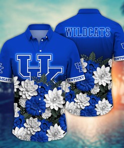 Kentucky Wildcats NCAA Flower Hawaii Shirt For Fans Ver 27