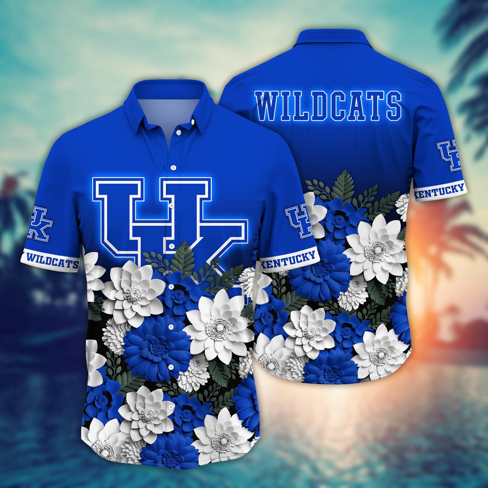 Kentucky Wildcats NCAA Flower Hawaii Shirt For Fans Ver 27