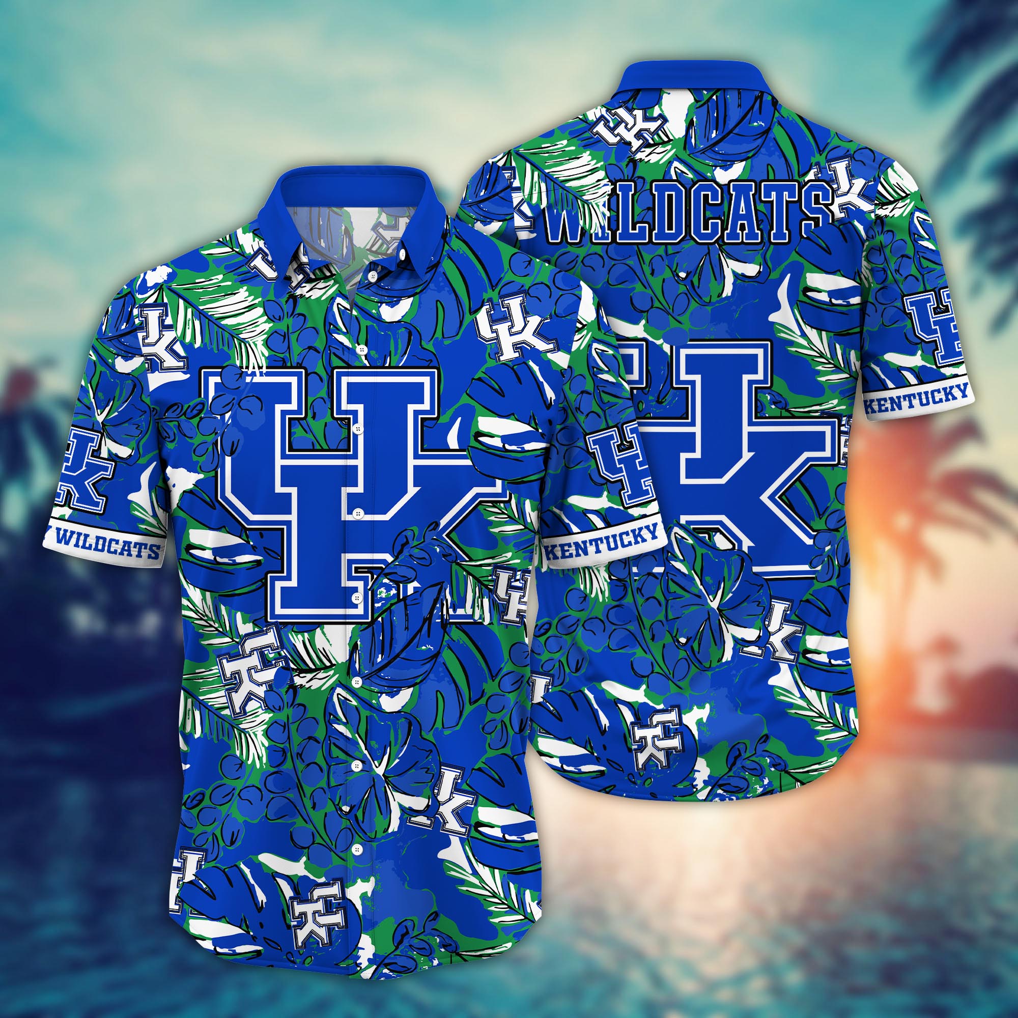 Kentucky Wildcats NCAA Flower Hawaii Shirt For Fans Ver 28