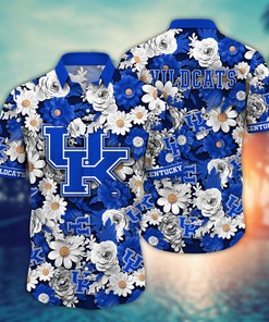 Kentucky Wildcats NCAA Flower Hawaii Shirt For Fans Ver 3