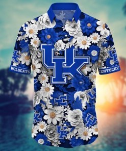 Kentucky Wildcats NCAA Flower Hawaii Shirt For Fans Ver 3
