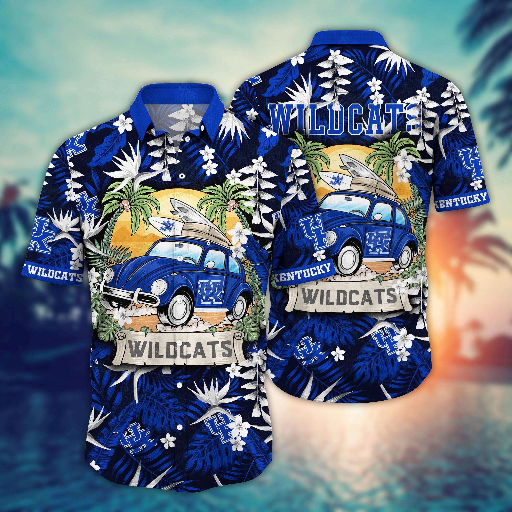 Kentucky Wildcats NCAA Flower Hawaii Shirt For Fans Ver 34
