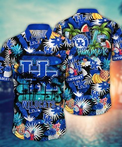 Kentucky Wildcats NCAA Flower Hawaii Shirt For Fans Ver 35