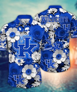 Kentucky Wildcats NCAA Flower Hawaii Shirt For Fans Ver 36