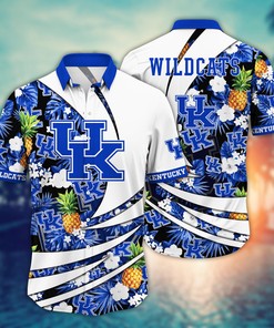 Kentucky Wildcats NCAA Flower Hawaii Shirt For Fans Ver 6