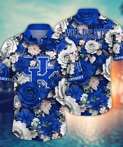 Kentucky Wildcats NCAA Flower Hawaii Shirt For Fans Ver 7