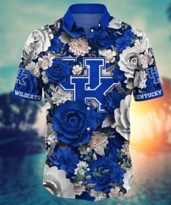 Kentucky Wildcats NCAA Flower Hawaii Shirt For Fans Ver 7