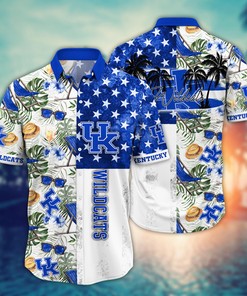Kentucky Wildcats NCAA Flower Hawaii Shirt For Fans Ver 8