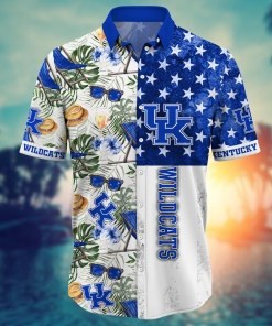 Kentucky Wildcats NCAA Flower Hawaii Shirt For Fans Ver 8