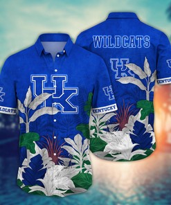 Kentucky Wildcats NCAA Flower Hawaii Shirt For Fans Ver 9