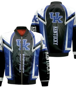 Kentucky Wildcats Ncaa For Wildcats Fan 3D Printed 3D Jersey Bomber Jacket