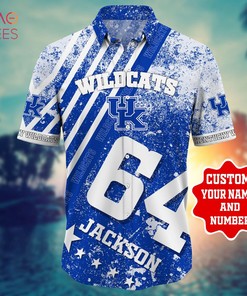 Kentucky Wildcats Personalized Hawaiian Shirt