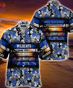 Kentucky Wildcats Summer Hawaiian Shirt, Floral Pattern for Sports Enthusiast This Year