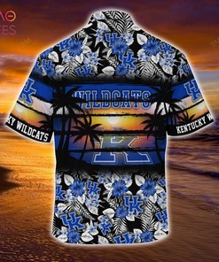 Kentucky Wildcats Summer Hawaiian Shirt, Floral Pattern for Sports Enthusiast This Year