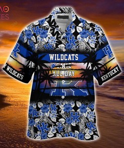 Kentucky Wildcats Summer Hawaiian Shirt, Floral Pattern for Sports Enthusiast This Year