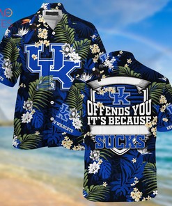 Kentucky Wildcats Summer Hawaiian Shirts, With Tropical Patterns for Fans