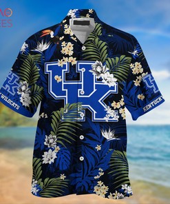 Kentucky Wildcats Summer Hawaiian Shirts, With Tropical Patterns for Fans