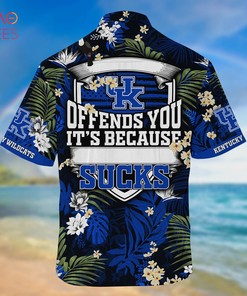 Kentucky Wildcats Summer Hawaiian Shirts, With Tropical Patterns for Fans