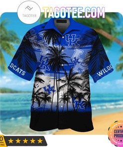 Kentucky Wildcats Tropical Aloha Hawaii Shirt