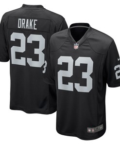 Kenyan Drake Las Vegas Raiders Game Jersey - Black Nfl