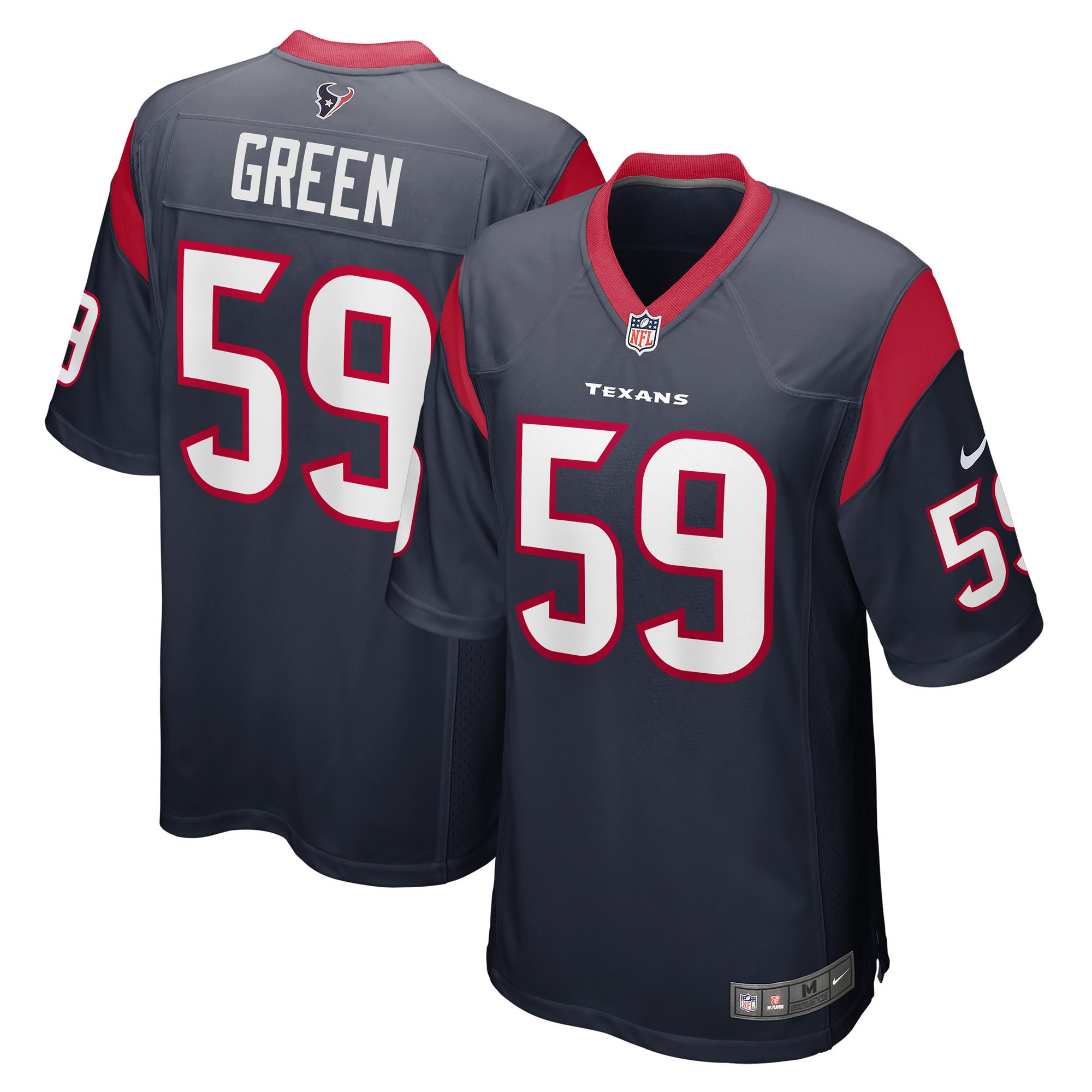 Kenyon Green Houston Texans 2022 Nfl Draft First Round Pick Player Game Jersey - Navy Nfl