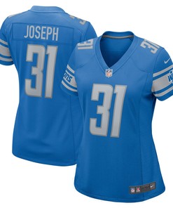 Kerby Joseph Detroit Lions Womens Player Game Jersey - Blue Nfl