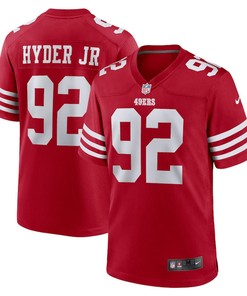 Kerry Hyder Jr. San Francisco 49ers Game Player Jersey - Scarlet