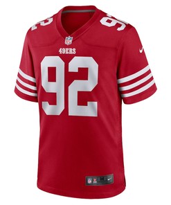 Kerry Hyder Jr. San Francisco 49ers Game Player Jersey - Scarlet
