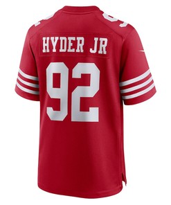 Kerry Hyder Jr. San Francisco 49ers Game Player Jersey - Scarlet