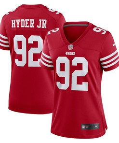 Kerry Hyder Jr. San Francisco 49ers Women's Game Player Jersey - Scarlet