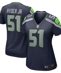 Kerry Hyder Jr. Seattle Seahawks Womens Game Jersey - College Navy Nfl